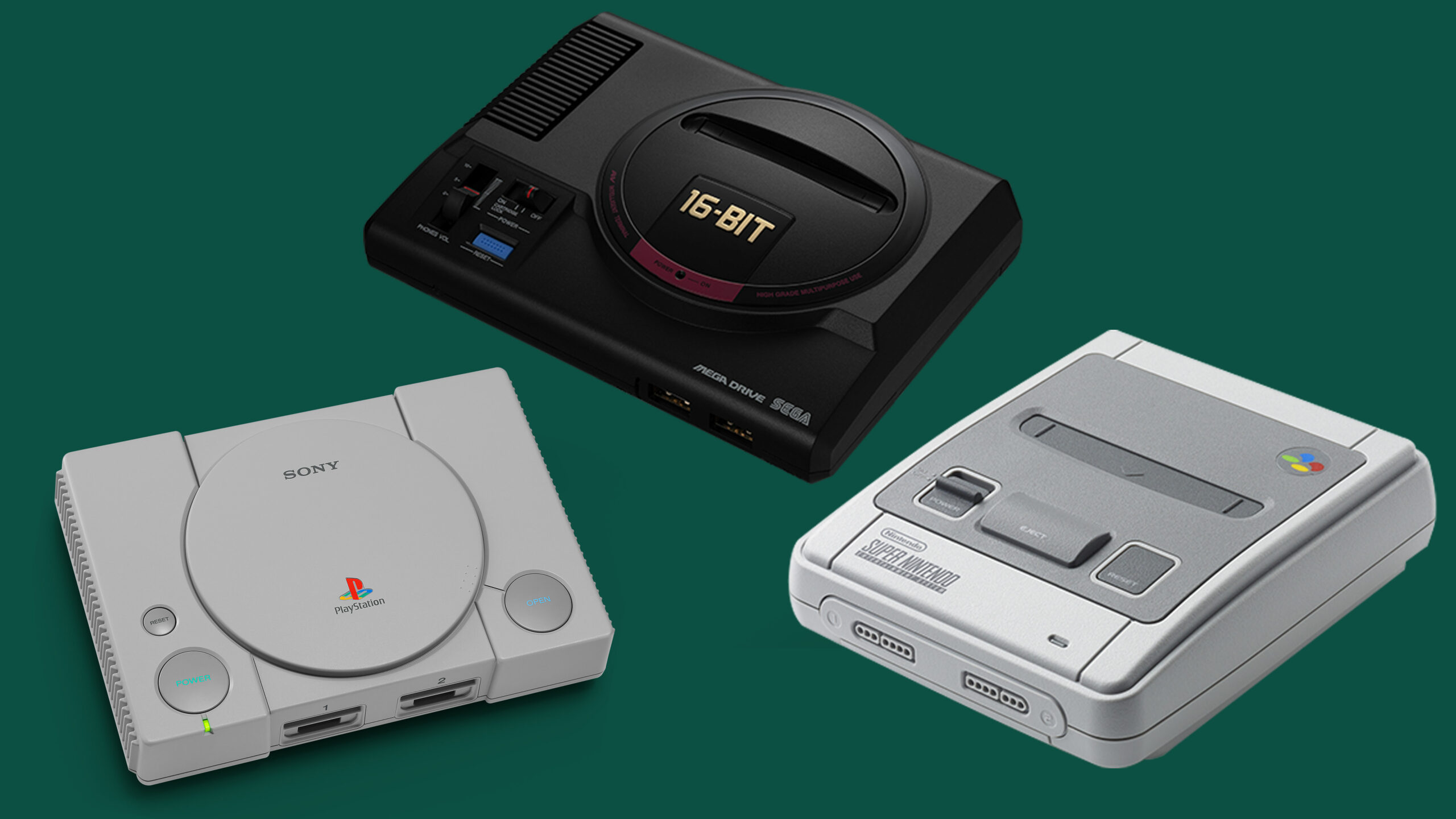 retro video game consoles