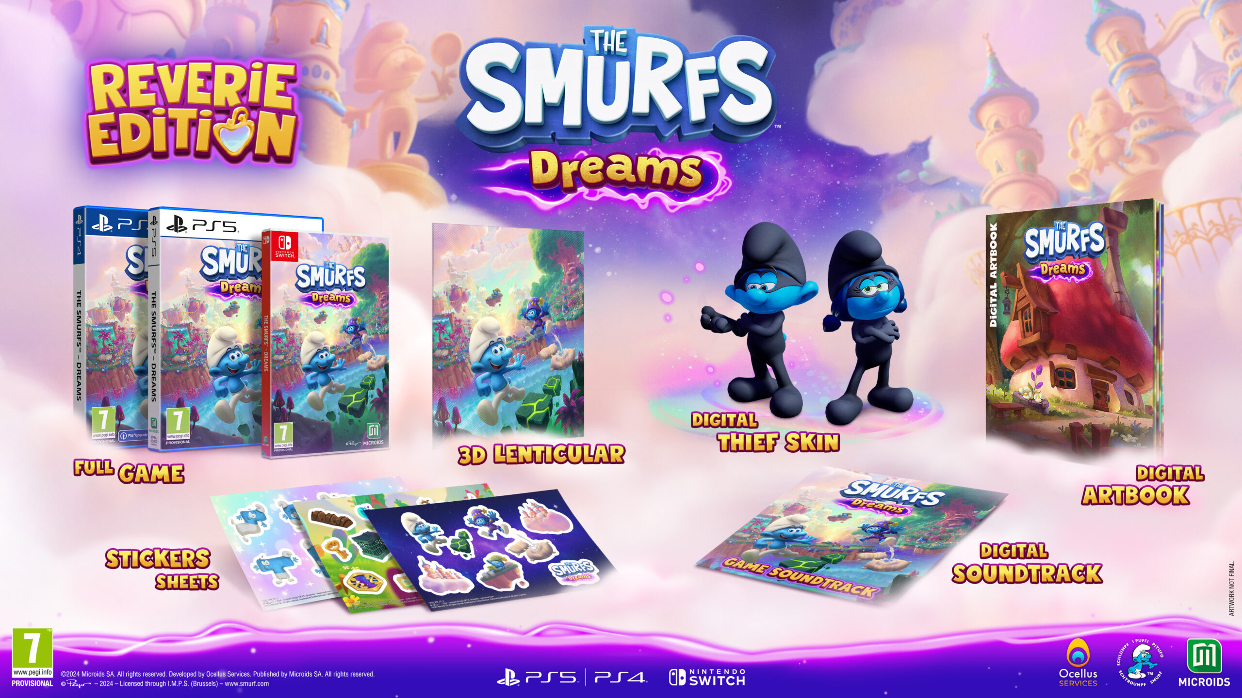 New Smurfs 3D Platformer coming October 24th